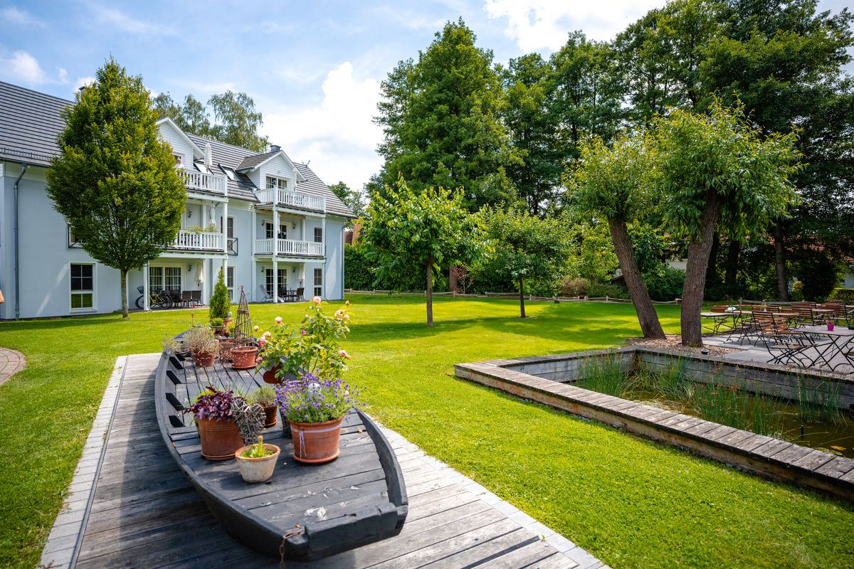 Louisenhof: Ferienapartments mit Garten